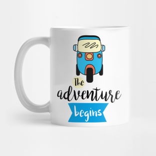 The adventure begins Mug